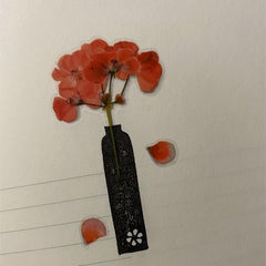 Simulation Flower Transparent Stickers for DIY Art, Durable Gift
