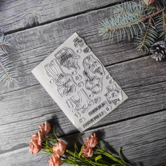 Animal Theme Stamp for DIY Notebook Card Making