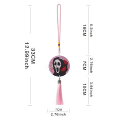 DIY Diamond Painting Car Ornament Halloween Skull Craft