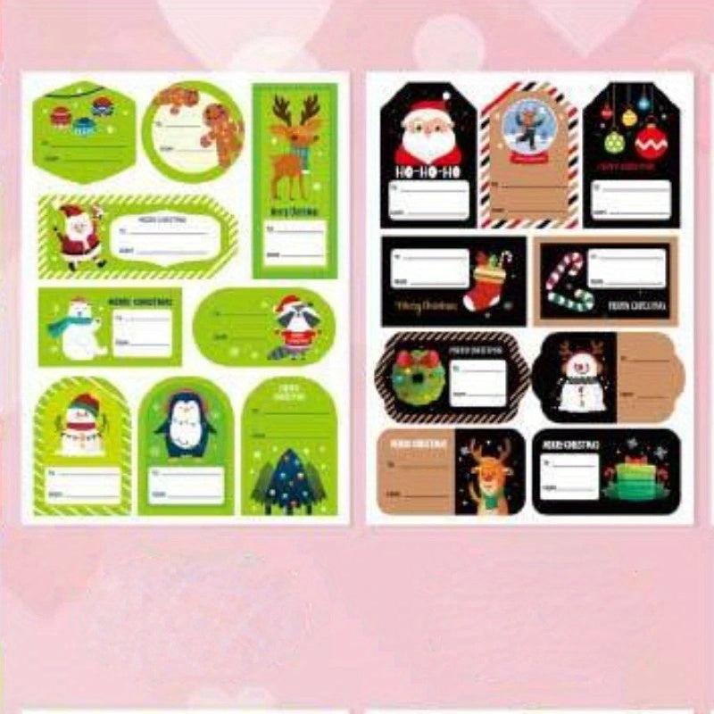Christmas Stickers Gift Sealing Stickers Envelope Sealing Stickers