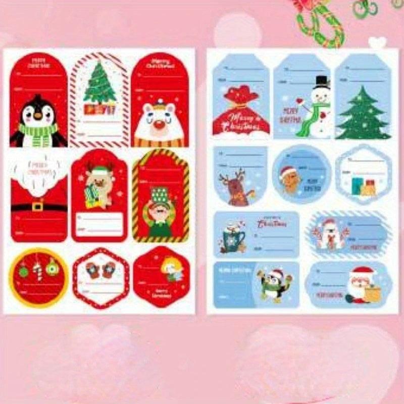 Christmas Stickers Gift Sealing Stickers Envelope Sealing Stickers