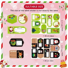 Christmas Stickers Gift Sealing Stickers Envelope Sealing Stickers