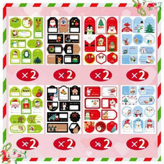 Christmas Stickers Gift Sealing Stickers Envelope Sealing Stickers