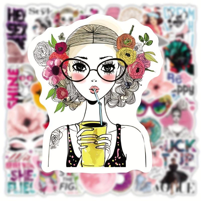 50Pcs Vsco Style Graffiti Stickers Waterproof DIY Creative Toys