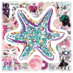 50Pcs Vsco Style Graffiti Stickers Waterproof DIY Creative Toys