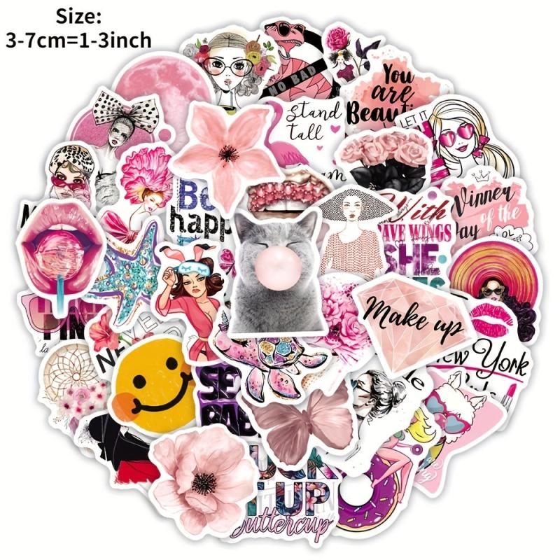50Pcs Vsco Style Graffiti Stickers Waterproof DIY Creative Toys