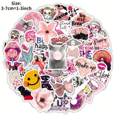 50Pcs Vsco Style Graffiti Stickers Waterproof DIY Creative Toys