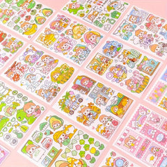 Lizi Jun Sticker Pack - Cartoon Hand Account Decoration