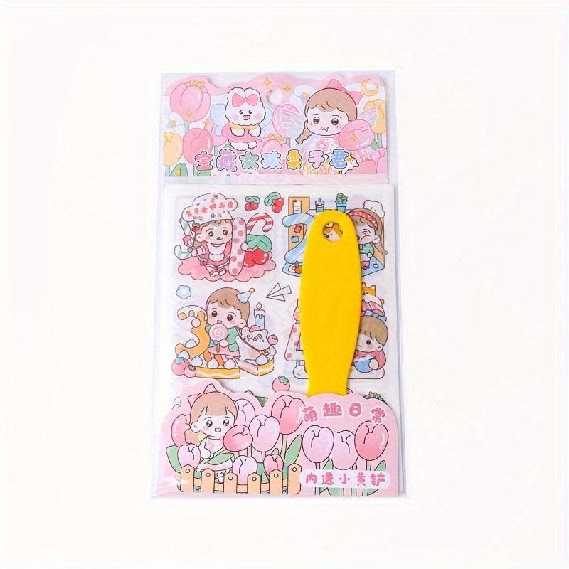 Lizi Jun Sticker Pack - Cartoon Hand Account Decoration
