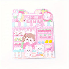 Cartoon Bakery Bubble Book Material Set