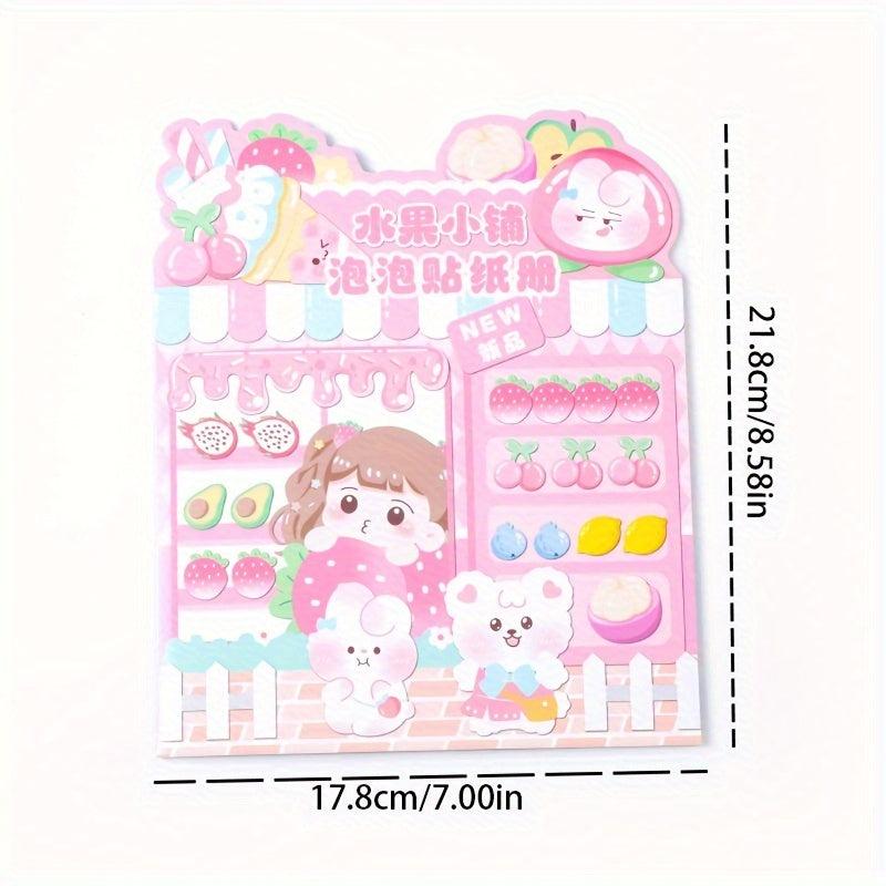 Cartoon Bakery Bubble Book Material Set