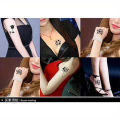 10pcs Fresh & Sexy Clavicle Ankle Scar Tattoo Sticker - $5.99