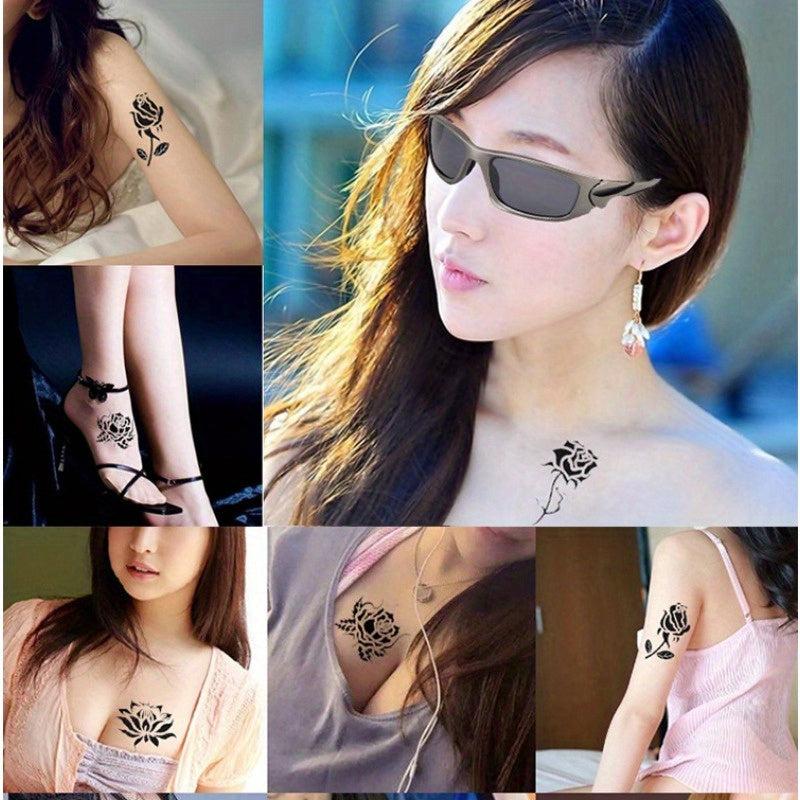 10pcs Fresh & Sexy Clavicle Ankle Scar Tattoo Sticker - $5.99