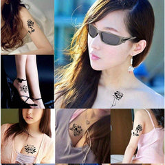 10pcs Fresh & Sexy Clavicle Ankle Scar Tattoo Sticker - $5.99