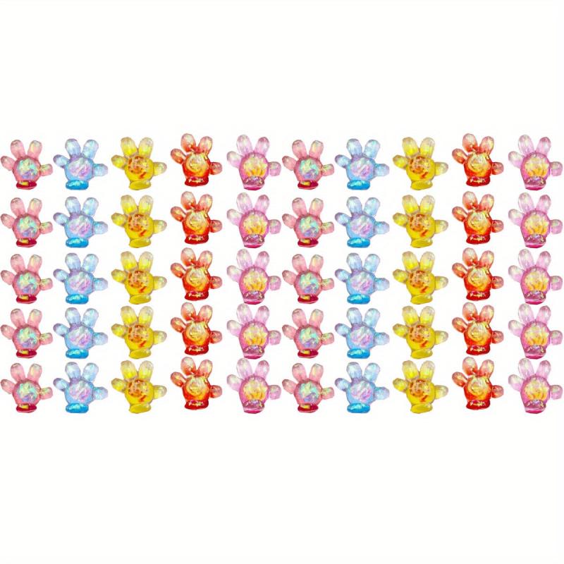 Resin Glitter Christmas Mini Crystal Nail Art Appliques