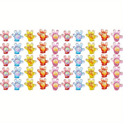 Resin Glitter Christmas Mini Crystal Nail Art Appliques