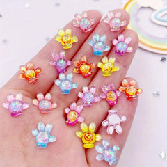 Resin Glitter Christmas Mini Crystal Nail Art Appliques