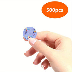 500pcs Thank You Stickers Wedding Birthday Holiday Art Decoration Tool