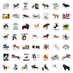 200pcs Horse Riding Stickers - Perfect Gift for Horse Lovers