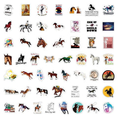 200pcs Horse Riding Stickers - Perfect Gift for Horse Lovers