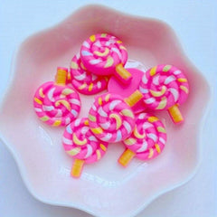10pcs Resin Little Candy Series Cabochons DIY Craft Christmas Gift