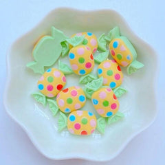 10pcs Resin Little Candy Series Cabochons DIY Craft Christmas Gift