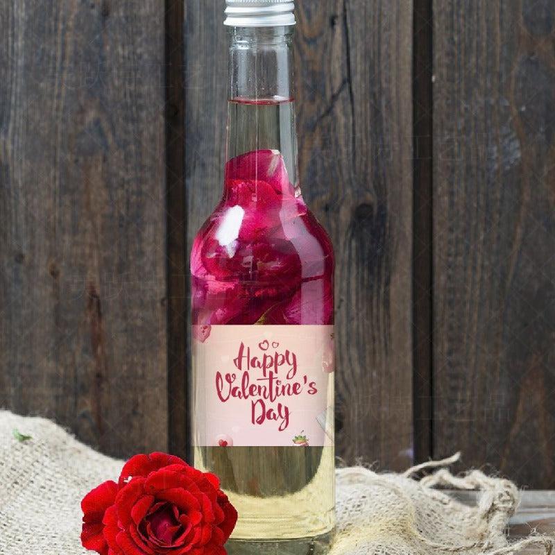8pcs Valentine Party Water Bottle Stickers Wedding Decoration