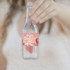 8pcs Valentine Party Water Bottle Stickers Wedding Decoration