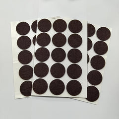 45pcs Circular Felt Furniture Mats 2.79 Cm - DIY Handicraft Floor Protector