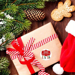 500pcs Christmas Theme Sticker Adhesive Sticker Holiday Event Party Game Art Dre