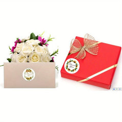 300pcs Sunflower Thank You Stickers for Gift Wrap Bag