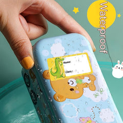 Waterproof Kids Name Sticker Removable Adhesive Label Handwritten Self adhesive