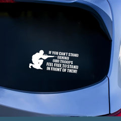 Funny Durable Waterproof Vinyl Sticker for Car Window Bumper
