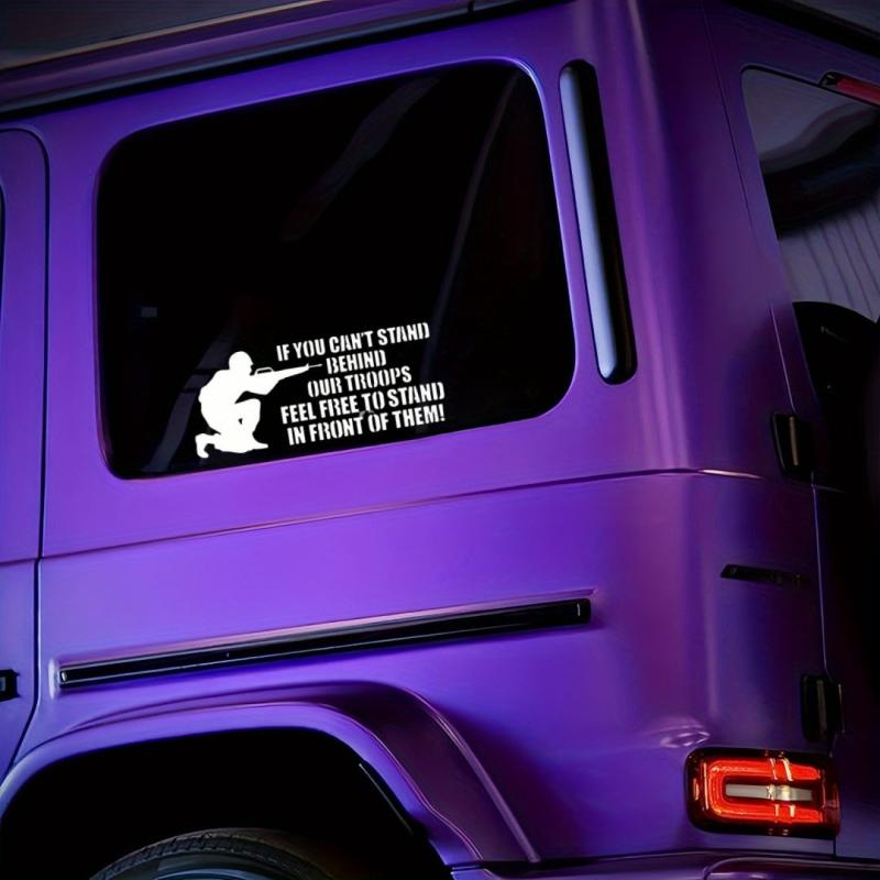 Funny Durable Waterproof Vinyl Sticker for Car Window Bumper