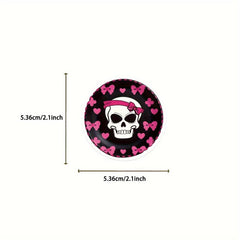 50pcs Skull Waterproof Vinyl Stickers For Water Bottle Laptop