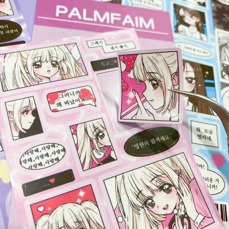 Comic Dialog Box Sticker Bubble Text DIY Decoration