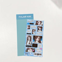 Comic Dialog Box Sticker Bubble Text DIY Decoration