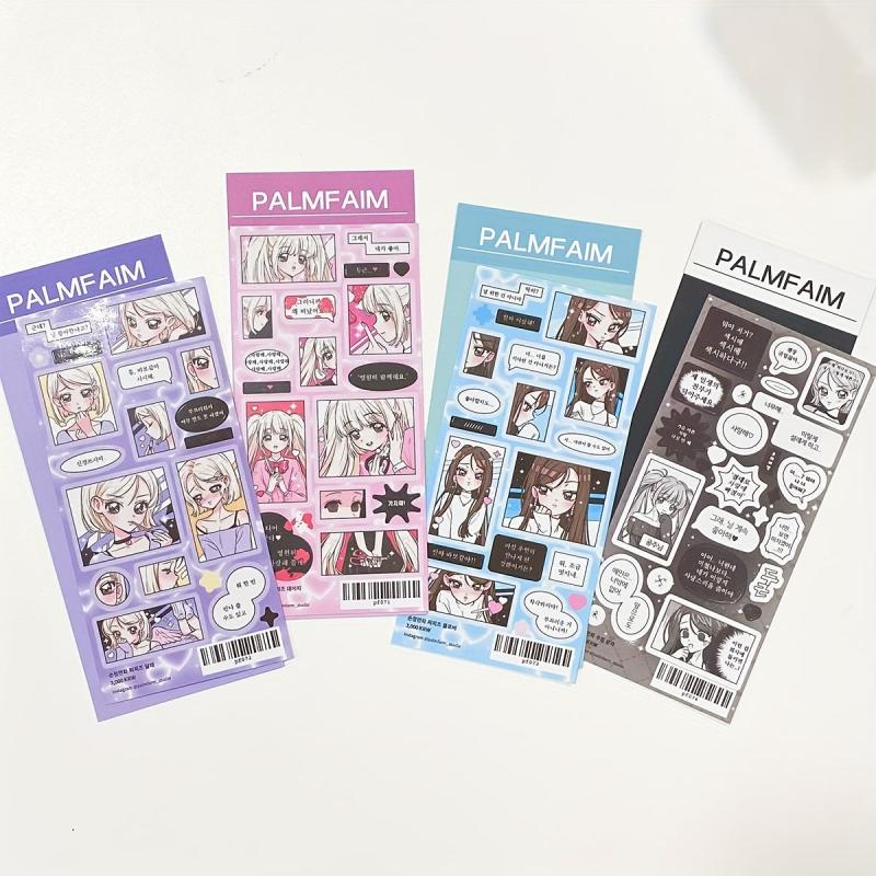 Comic Dialog Box Sticker Bubble Text DIY Decoration