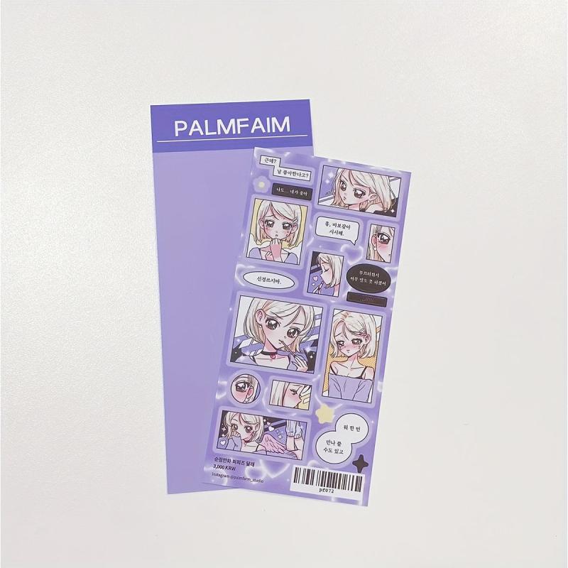 Comic Dialog Box Sticker Bubble Text DIY Decoration