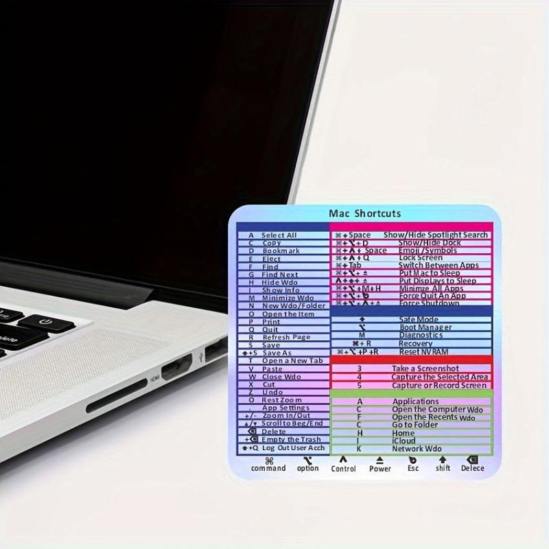 Keyboard Short Cut Sticker For Computer Christmas Gift