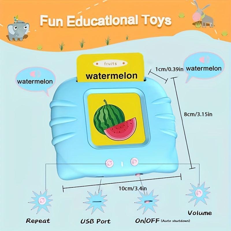 Kids English Learning Card Machine Education Toy