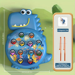 Magnetic Dinosaur Fishing Toy Set for Kids