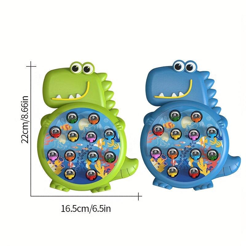 Magnetic Dinosaur Fishing Toy Set for Kids