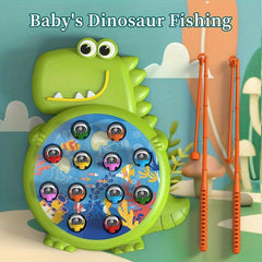 Magnetic Dinosaur Fishing Toy Set for Kids