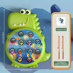 Magnetic Dinosaur Fishing Toy Set for Kids
