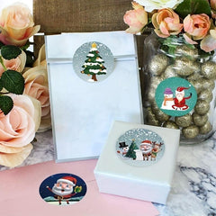 500pcs Reward Student Stickers Christmas Thanksgiving Reward Label Toys