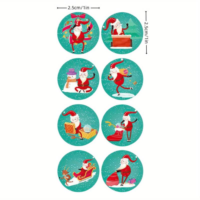 500pcs Reward Student Stickers Christmas Thanksgiving Reward Label Toys
