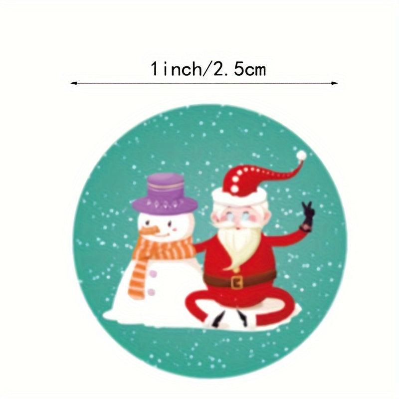 500pcs Reward Student Stickers Christmas Thanksgiving Reward Label Toys