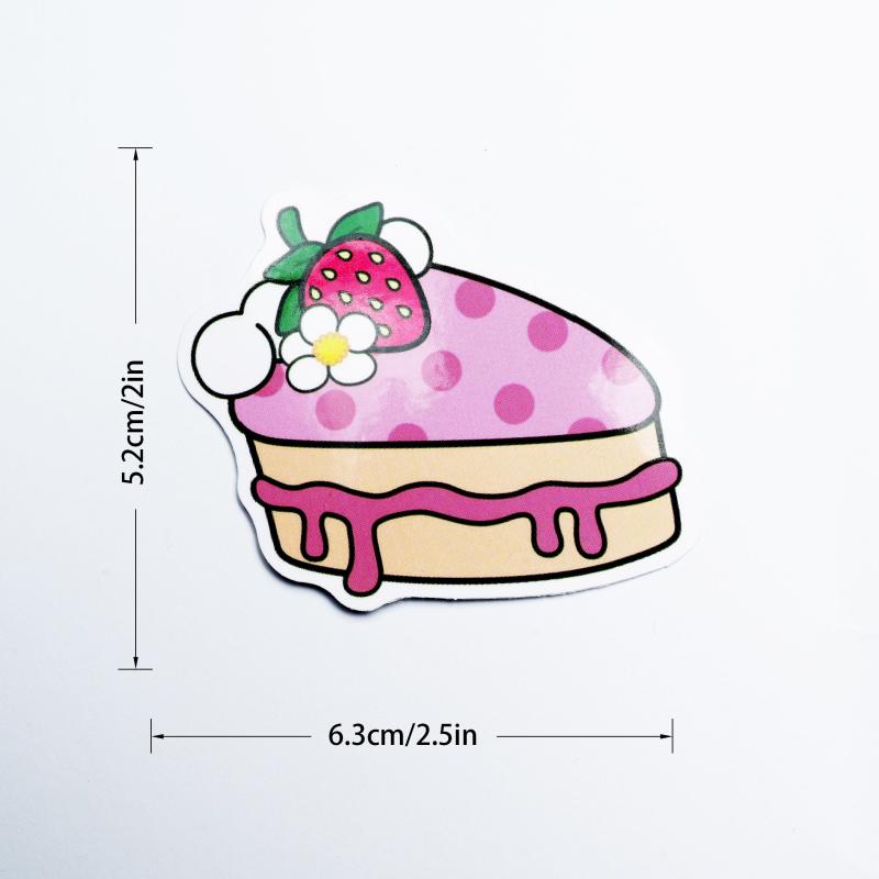 50pcs Cartoon Rabbit Self-adhesive Stickers for Bottles Laptops Skateboards
