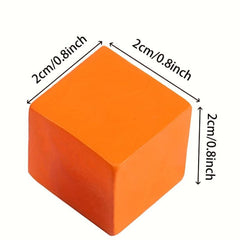 Wooden Building Block Set for Kids - Montessori Math Teaching Aid